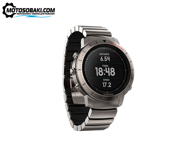 Мультиспортивные часы Garmin Fenix Chronos (титановый с титановым браслетом)