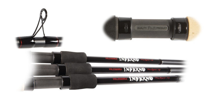 Удилища Волжанка Volzanka Pro Sport Inferno (матч, 3.9 - 4.5 м, 3 секции, тест 14-30гр)