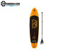 Сапборд надувной Aqua Marina FUSION с веслом SPORTS Aluminum Orange S18