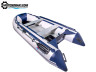 Лодка Марлин SMARINE STANDART-380 (синий-серый) A/L