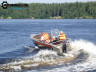 Алюминиевая лодка Wellboat-46 консоль