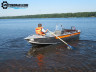 Алюминиевая лодка Wellboat-46 консоль