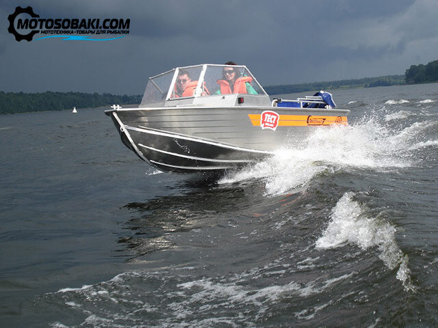 Алюминиевая лодка Wellboat-45M