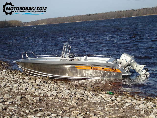 Алюминиевая лодка Wellboat-51