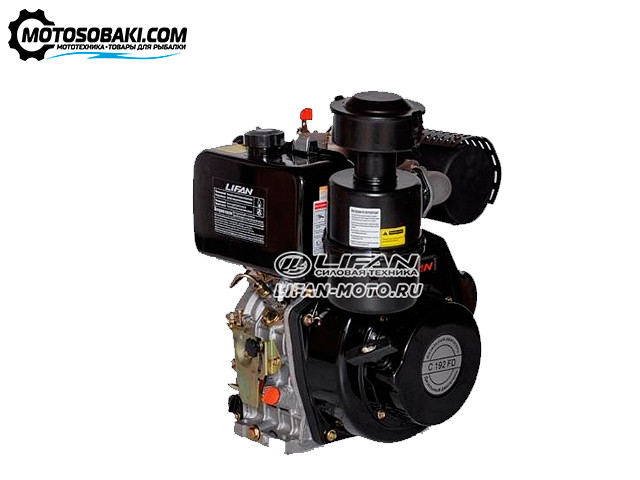  Двигатель Лифан Lifan 192F Дизель (15 л.с.) D25 6А