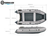 Лодка надувная REEF 390F НД