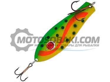 Блесна Kuusamo Professor 2, 90/18 (бусинка) BL/FR/GR/Fye-C