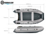 Лодка надувная REEF ТРИТОН 340F НД