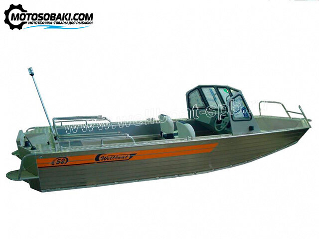 Алюминиевая лодка Wellboat-47МDC