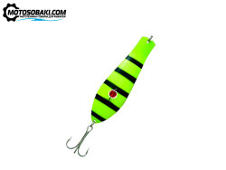 Блесна Kuusamo Professor 0 130/44 (бусинка) BL/FYe-S