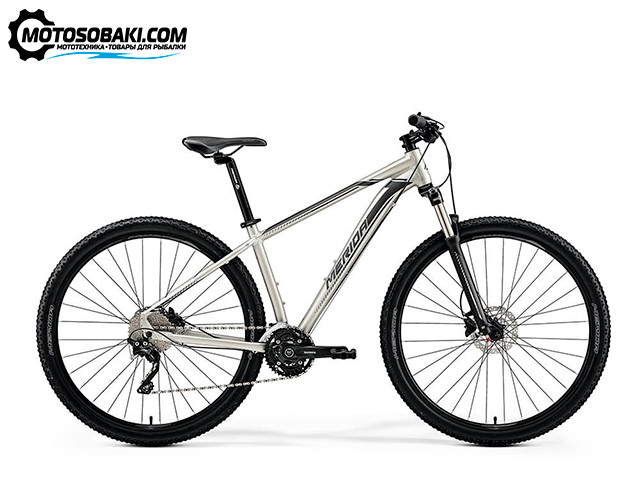 Велосипед Merida Big Nine 80-D MattTitan (Black/Silver) 2019