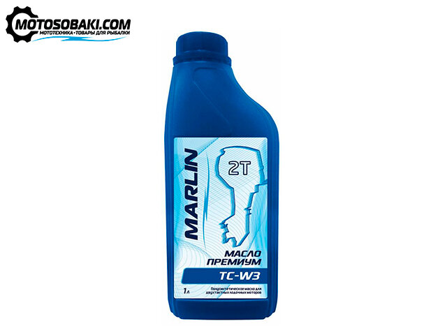 Моторное масло Marlin Премиум 2Т TC-W3 (1 л)