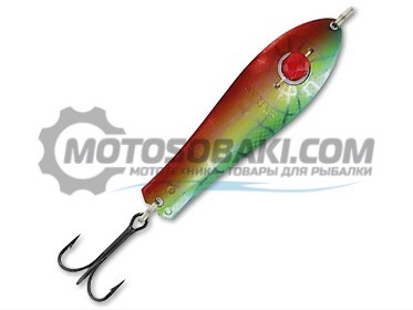 Блесна Kuusamo Professor 3, 75/12 (бусинка) GR/Fye/R-S, UV