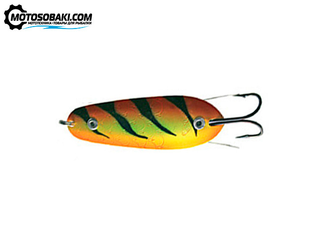 Блесна Kuusamo Rasanen 70/10 (незац.) BL/R/FYe/O-S