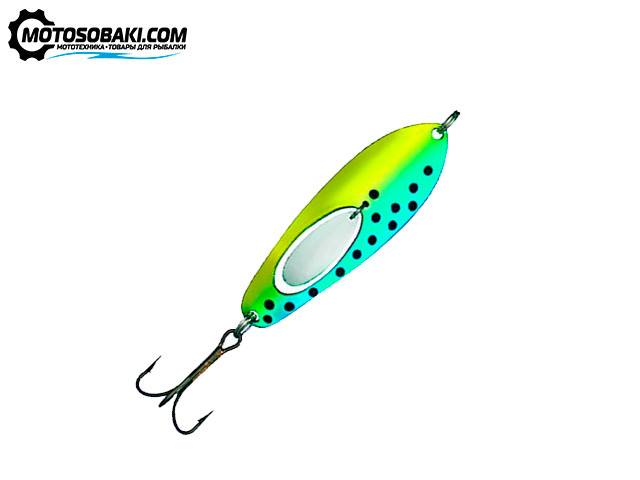 Блесна Kuusamo Taimen Super 75/17 GR/BLU-S