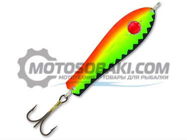 Блесна Kuusamo Professor 3, 75/9 (бусинка) BL/GR/Fye/FR-S