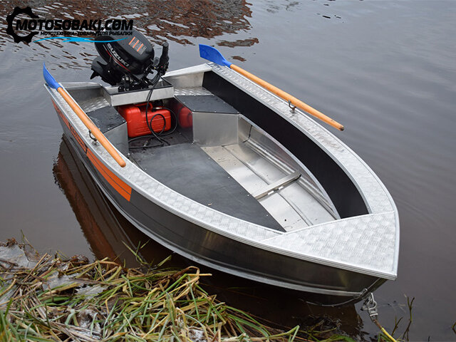Алюминиевая лодка Wellboat-37 easy