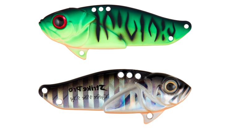 Блесна-цикада Strike Pro cyber Vibe JG-005E#GC01S/A70-713