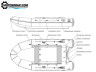 Лодка надувная Фрегат 430 FM Light Jet