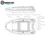 Лодка надувная Фрегат 430 FM Jet