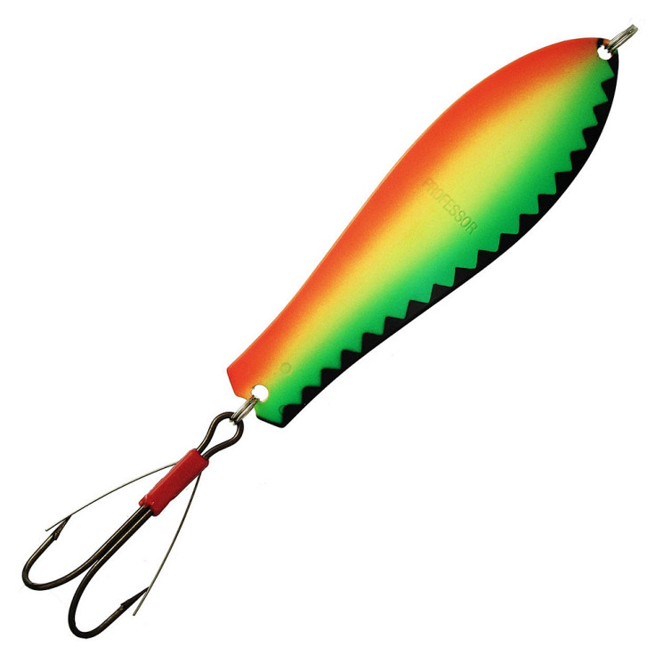 Блесна Kuusamo Professor 2, 90/18 (незацеп.) BL/GR/FYe/FR-S