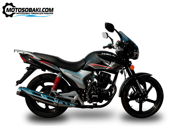 Мотоцикл WELS Gold Classic 200cc (200 куб.см., 14,4 л.с.)