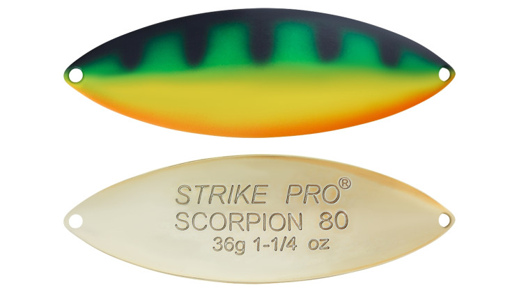 Блесна Strike Pro Scorpion Single 60M, Одинарный-незацепляйка (ST-08AS#A45E-GP)
