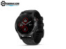 Мультиспортивные часы Garmin Fenix 5 PLUS Sapphire (черные с черным ремешком)