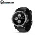 Мультиспортивные часы Garmin Fenix 5S PLUS Glass (серебр. с черным ремешком)
