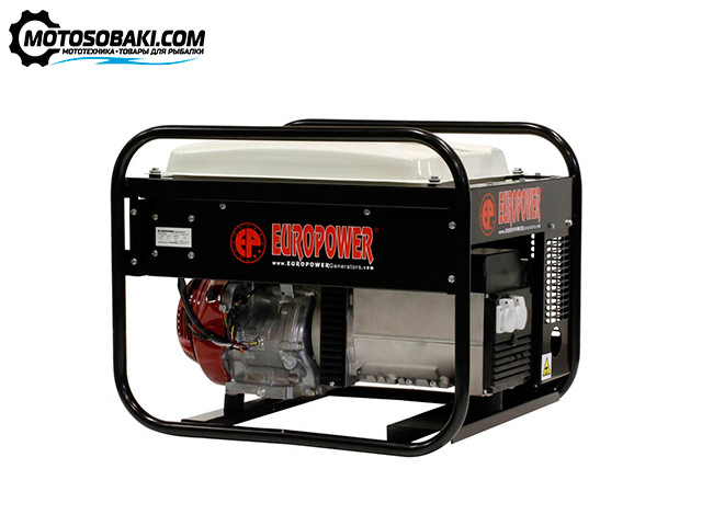 Генератор бензиновый EUROPOWER EP 6000 LN (6 кВА)