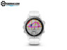Мультиспортивные часы Garmin Fenix 5S PLUS Sapphire (белые с белым ремешком )