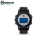 Мультиспортивные часы Garmin Fenix 5S PLUS Sapphire (черные с черным ремешком)