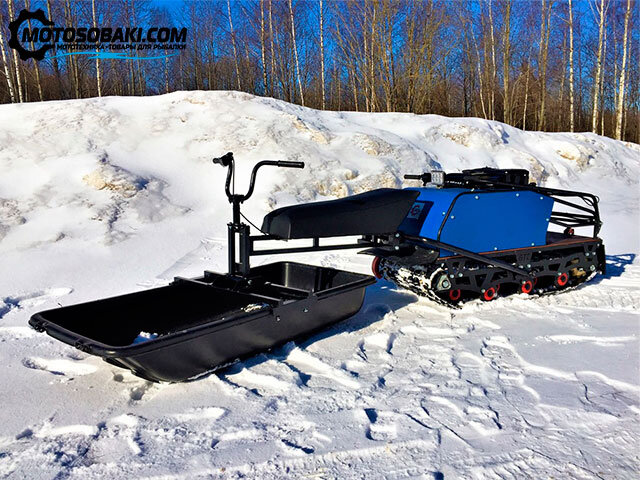 Модуль Толкач к мотобуксировщику БТС
