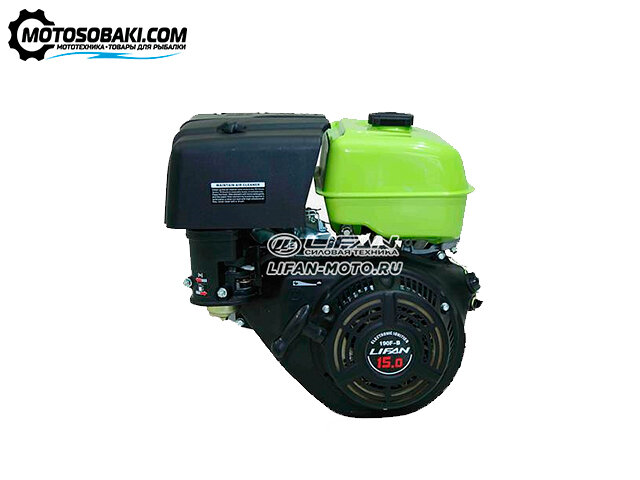 Двигатель Лифан Lifan 190FD-B (15 л.с.) D25