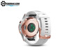 Мультиспортивные часы Garmin Fenix 5S Sapphire с GPS (розовое золото с белым ремешком )